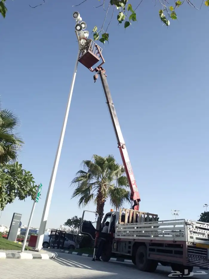 كرين سله باسكت. رافعه سيزرلفت مان لفت. فوركلفت ايجار 5