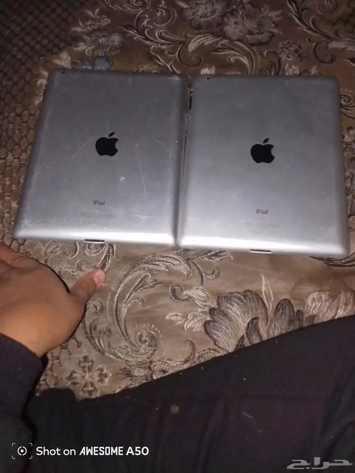 السلام عليكم ورحمه الله وبركاته ايبادين شغالين من ابل 1