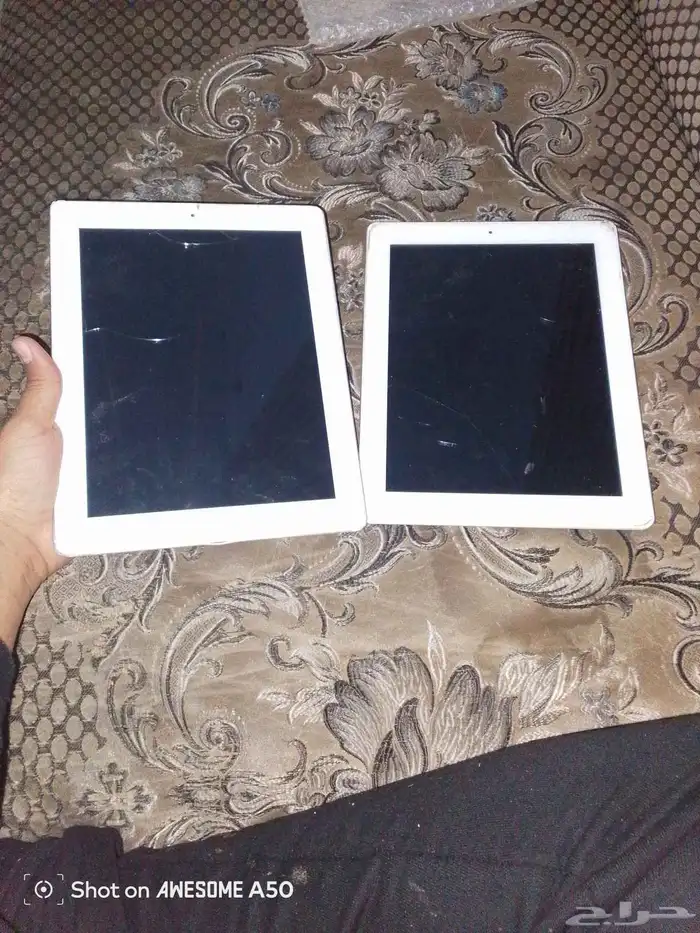 السلام عليكم ورحمه الله وبركاته ايبادين شغالين من ابل 0