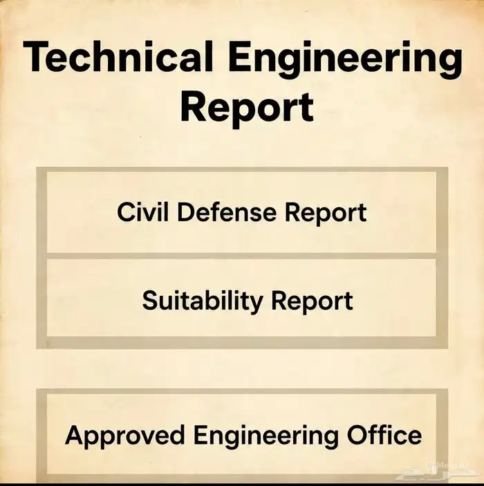 تقرير فني هندسي معتمد شهادة سلامه 1