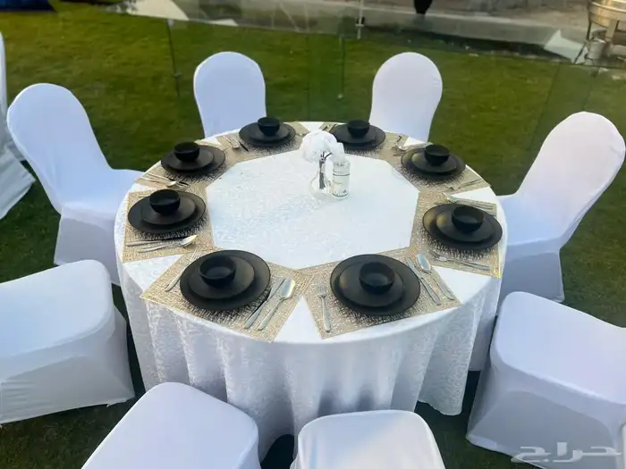 تأجير كراسي طاولات 8