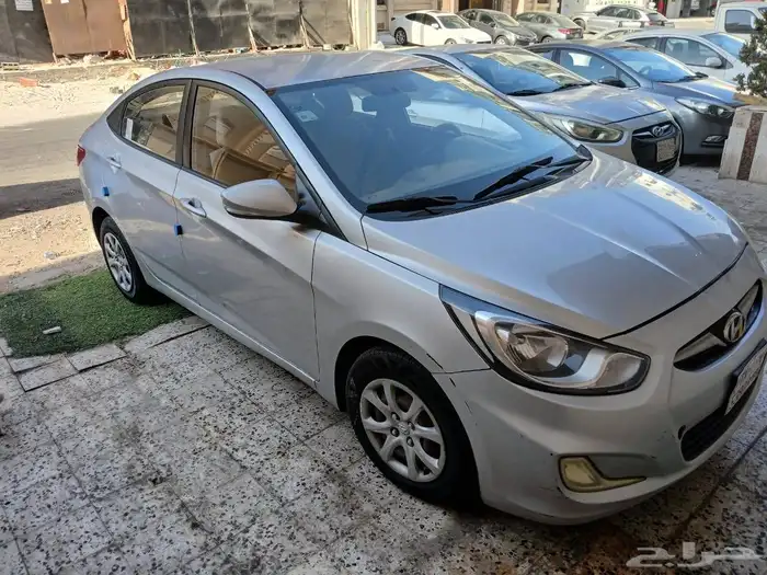 هيونداي اكسنت 2013 الممشى 320 ماكينه 1600 سي سي ماكينه جير 2