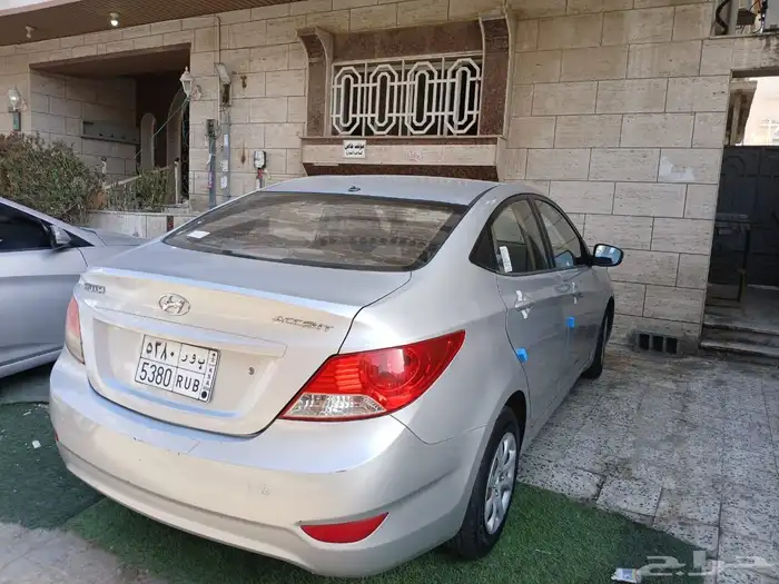 هيونداي اكسنت 2013 الممشى 320 ماكينه 1600 سي سي ماكينه جير 3