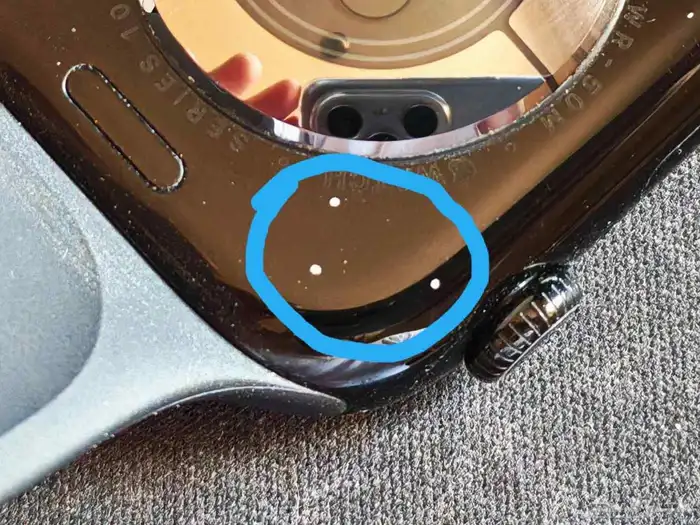 ساعة ابل سيريس 10 مقاس 46 GPS 6