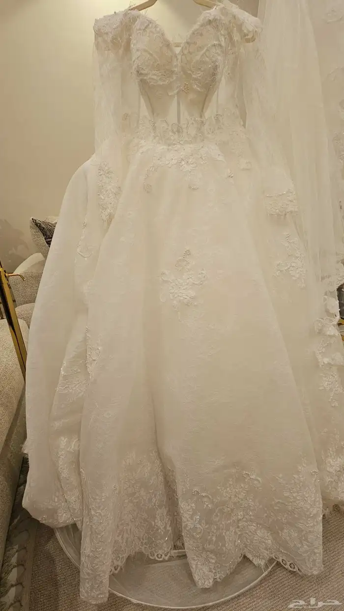 فستان زفاف فخم 1