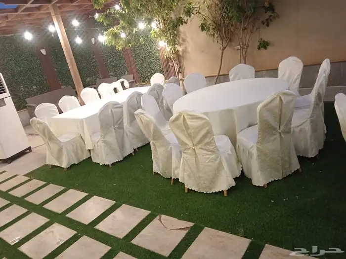 طاولات وكراسي وجلسات لتاجير 1