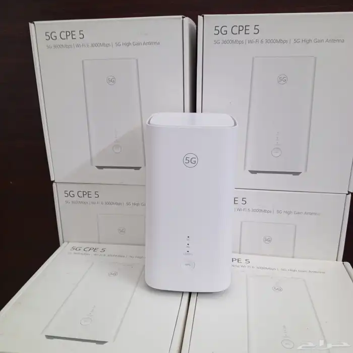 رواتر هواوي موبايلي CPE 5 يدعم جميع الشبكات H155-381 0