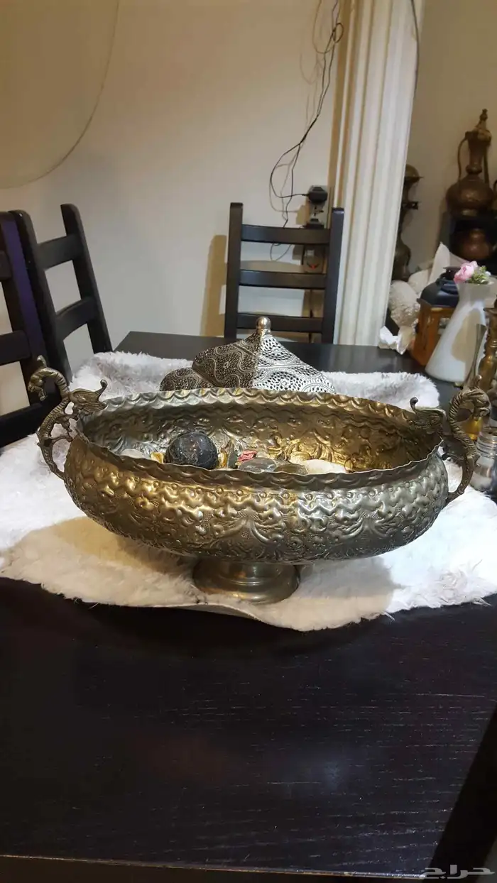 نحاسيات دلل لوحة مباخر فازات اسعار للك قطعه سعر 1