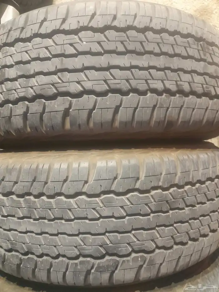 كفرات دلوب جيب يباني لند كروزر جنط 18 خوات الجديد نضيفه خالي 1