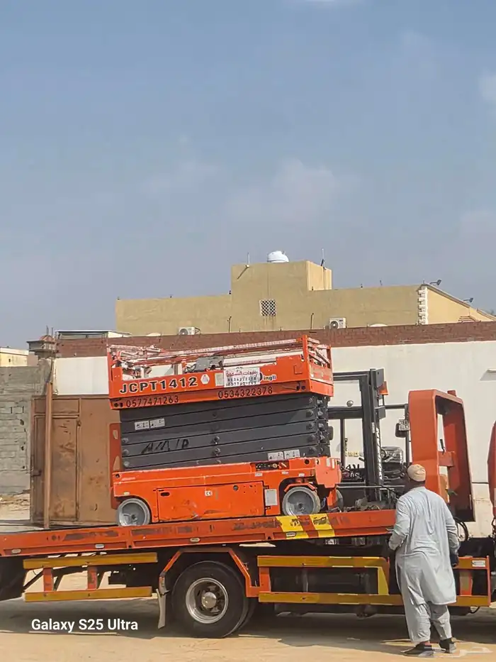 سيزرات  لفت8متر  12متر  14متر  16متر  18متر  كهرباء 7