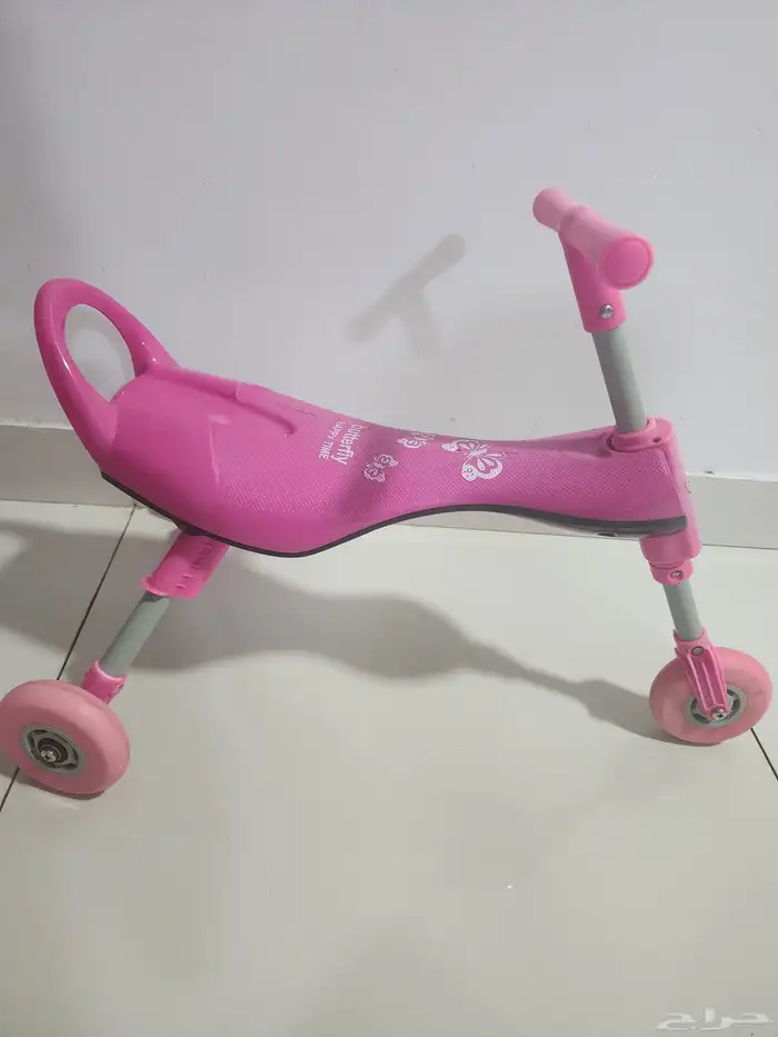 دراجة اطفال بثلاث عجلات قابلة للطي مع مجموعة ألعاب 0