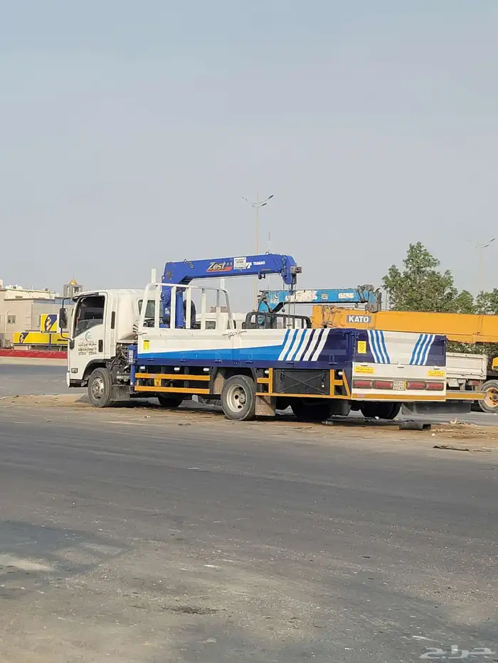 كرين ونش بوم تراك في الدمام 4