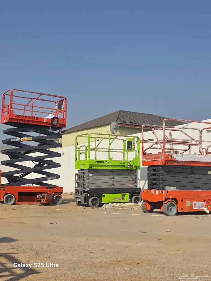 سيزرات  لفت8متر  12متر  14متر  16متر  18متر  كهرباء 1