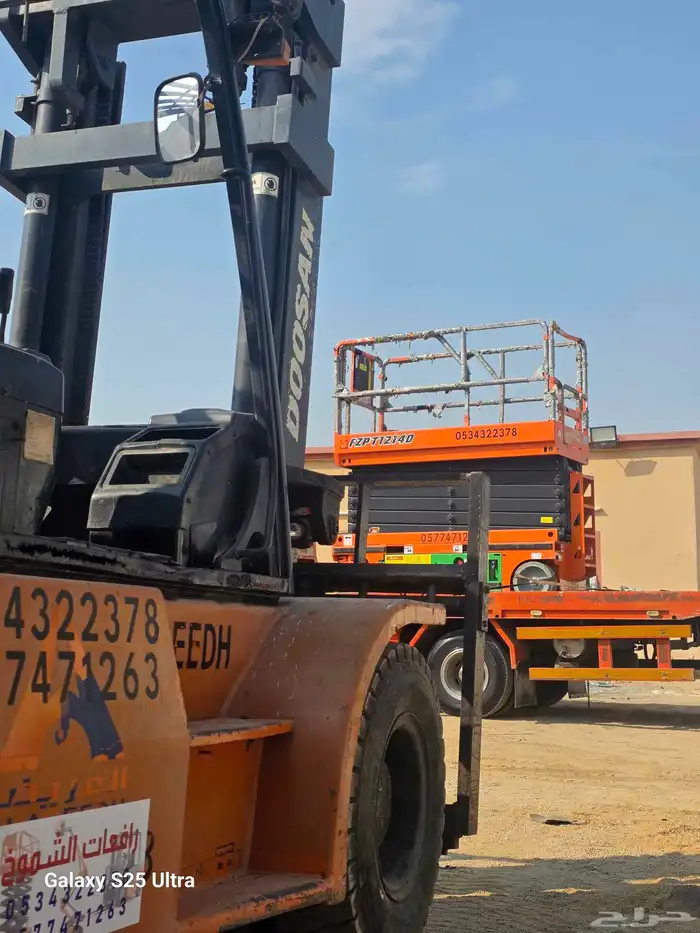 سيزرات  لفت8متر  12متر  14متر  16متر  18متر  كهرباء 6