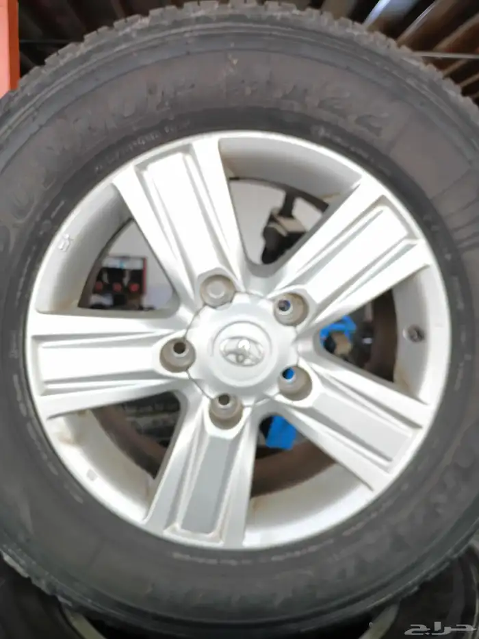 جنوط جيب تويوتا أصلي وكاله مقاس 18 15