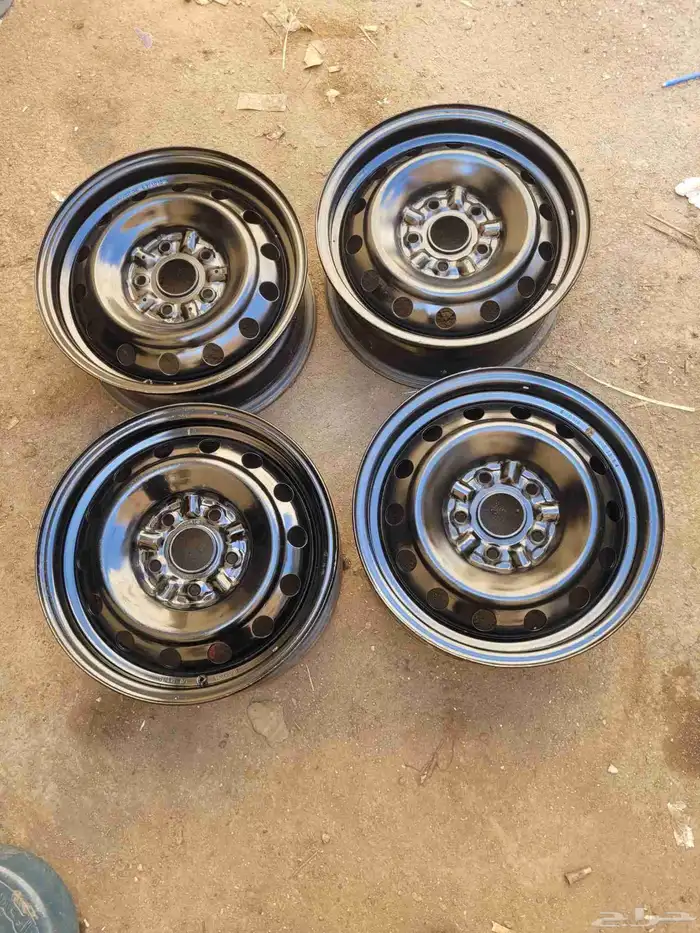 جنوط كامري حديد سوح الأصلي وكاله مقاس 15 3