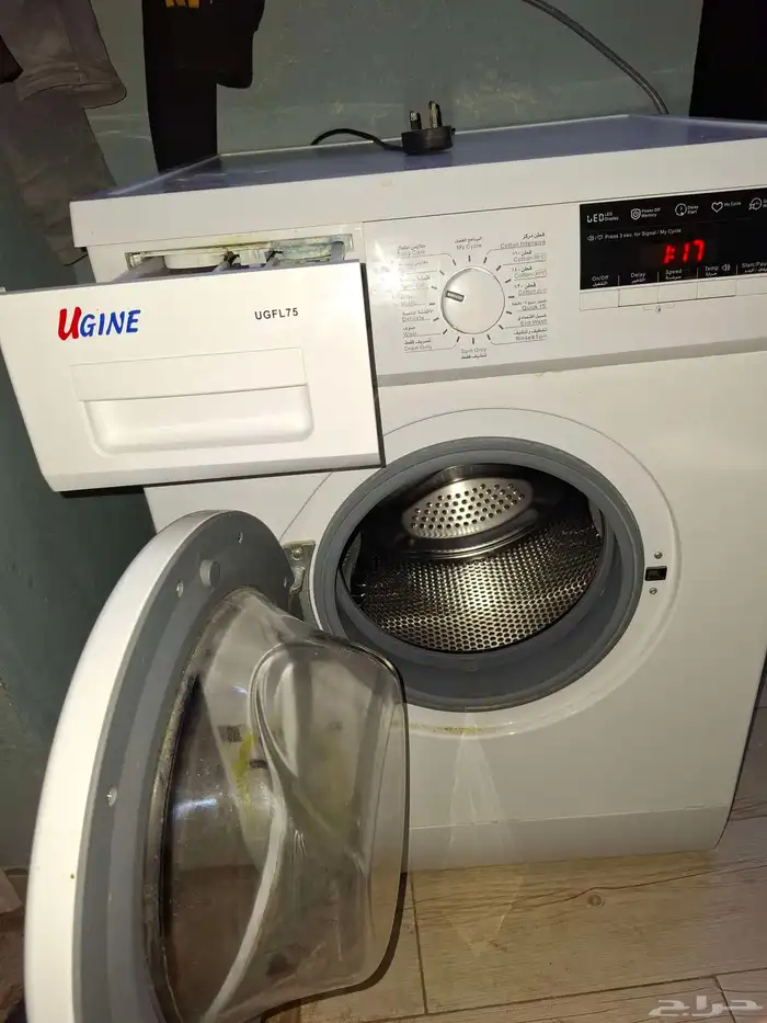 للبيع غسالة اوتماتيك يوجين شبه الجديد وعلى الشرط مضمون 2