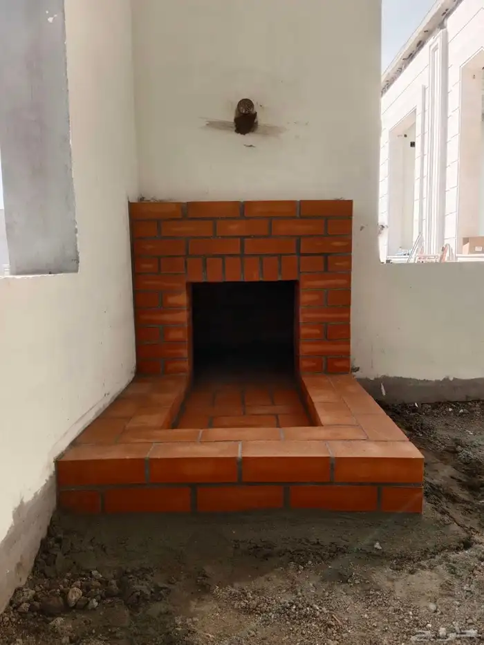 بيوت شعر مشب نار مشب رخام قرميد جمالون تلبيس قماش 6