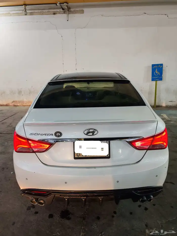 هيونداي سوناتا 2013 في مدينة الرياض 6