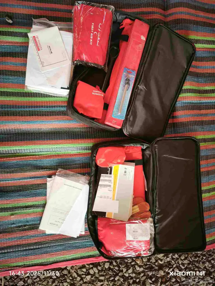 ثلاجة رحلات وجركل البركة وشنط اكسسوارات سيارا 5