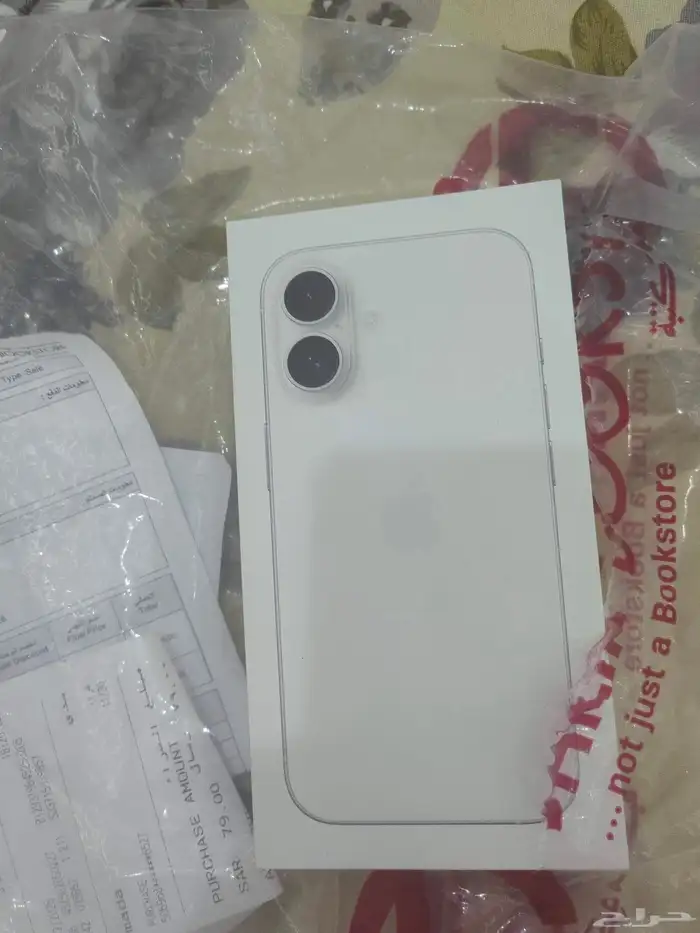 ايفون 16 عادي في كرتونه ماافتتح للبيع الضمان حسابات العرب 0