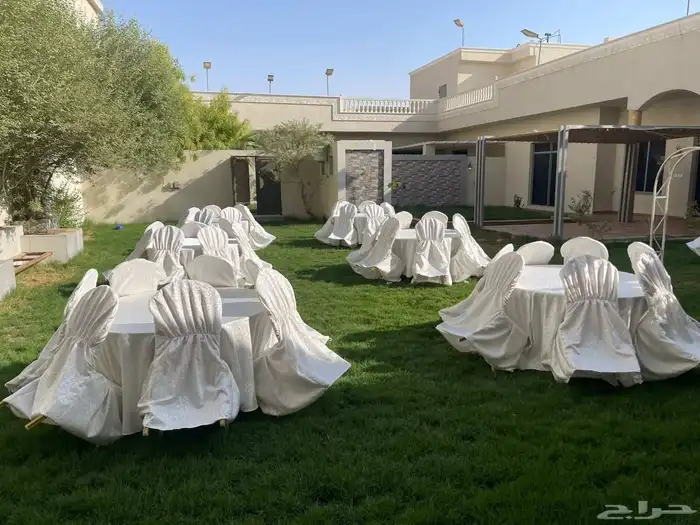 قهوجين تاجير كراسي وطاولات سماعات دفايات كنب خيام 7