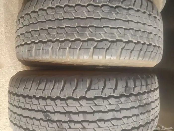 كفرات دلوب جيب يباني لند كروزر جنط 18 خوات الجديد نضيفه خالي 2