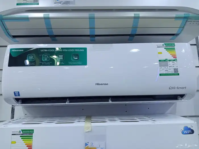 يتوفر لدينا مكيفات أسبليت هايسنس جميع المقاسات بأسعار مناسبة 0