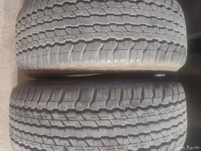 كفرات دلوب جيب يباني لند كروزر جنط 18 خوات الجديد نضيفه خالي 3