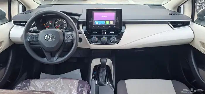 كورولا 2025 فتحه بصمه مكينه 2.0 السعر 83 الف شامل الضريبة 18