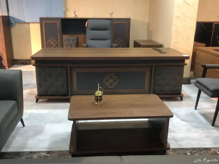 متوفر الآن طقم مكاتب مودرن فخم بمقاسات متعددة 7