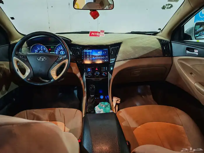 هيونداي سوناتا 2013 في مدينة الرياض 3