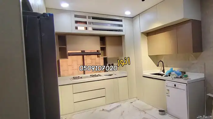 تفصيل مطابخ صاج و المنيوم ورخام صناعي 3