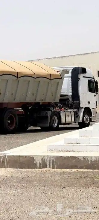 سواق تريله قلابي او دينه او وايت 0