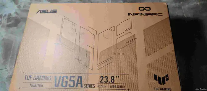 شاشه اسوس قيمنق جديدة مستعجل pc كونسول معه توصيل 0