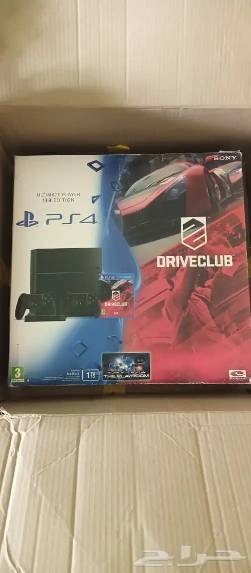 PS4 (1TB) Driveclub Bundle نادر جدا كاميرا   يدين   قرص ا 0