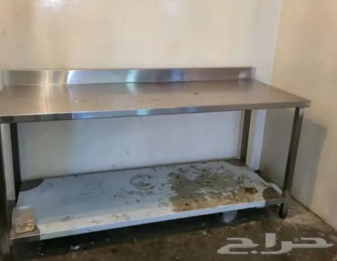 طاوله استيل للبيع طول مترين 0