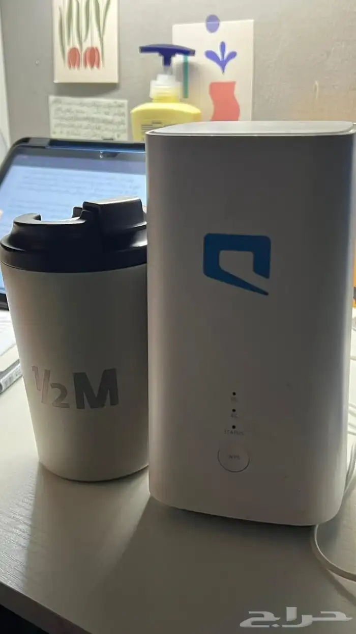 جهاز راوتر للبيع بكامل اغراضه مستعمل 2