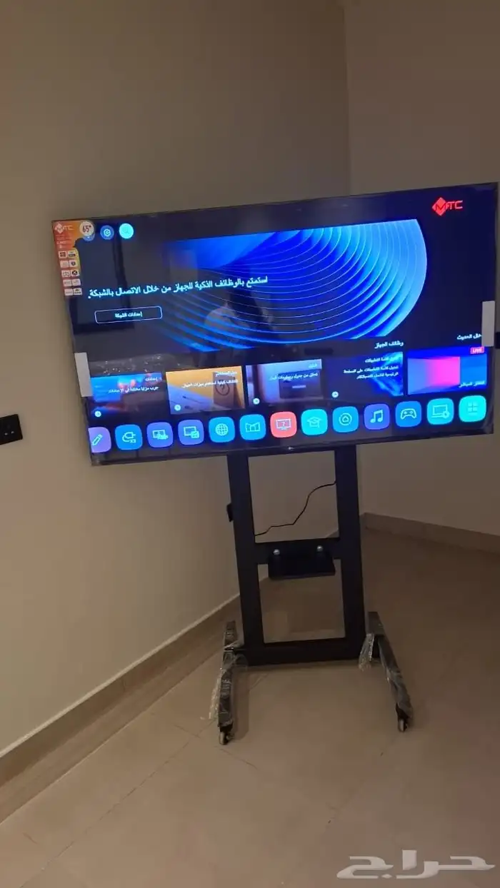 طاولات تلفزيون حديد متحركه طاولات تلفزيون 2