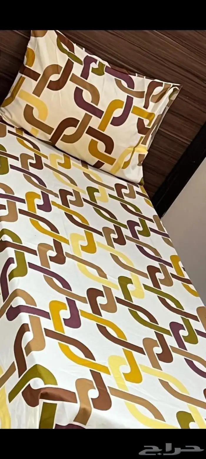 ملايات سرير خامه قطن بوليستر 7