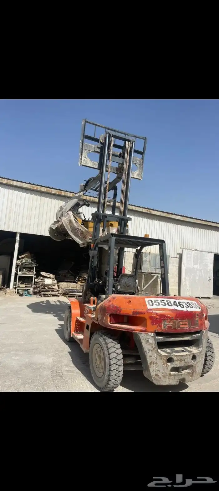 رافعه شوكيه للايجار في الخرج العفجه 6