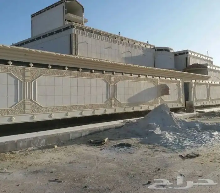 تليس نقش اسيمن  ابيض للواجھات ش ل رخام 1