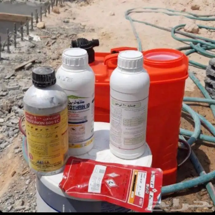ادوات رش حشرات مكافحة الصراصير البق النمل بالمدينة المنورة 2