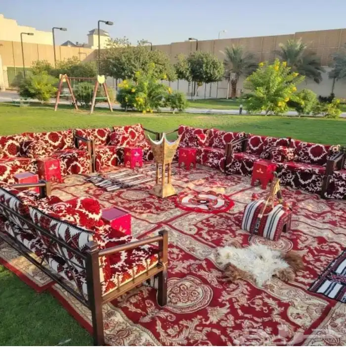 جير جلسات شعبيه ارضيه ومرتفعه تاجير دفايات تاجير كراسي 8