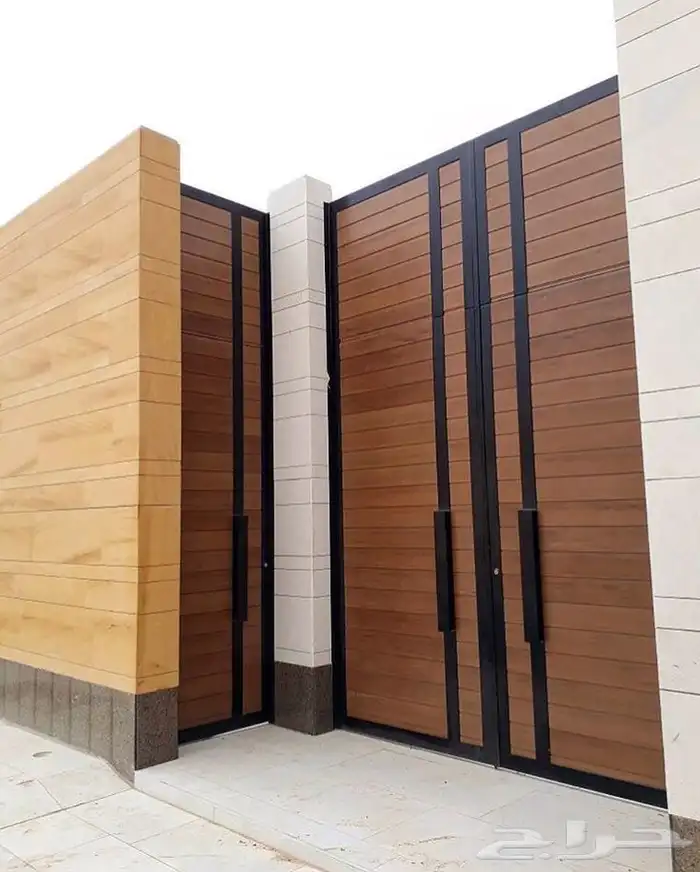 تركيب ابواب بديل خشب الدمام واجهات فلل بديل خشب مضلات 5