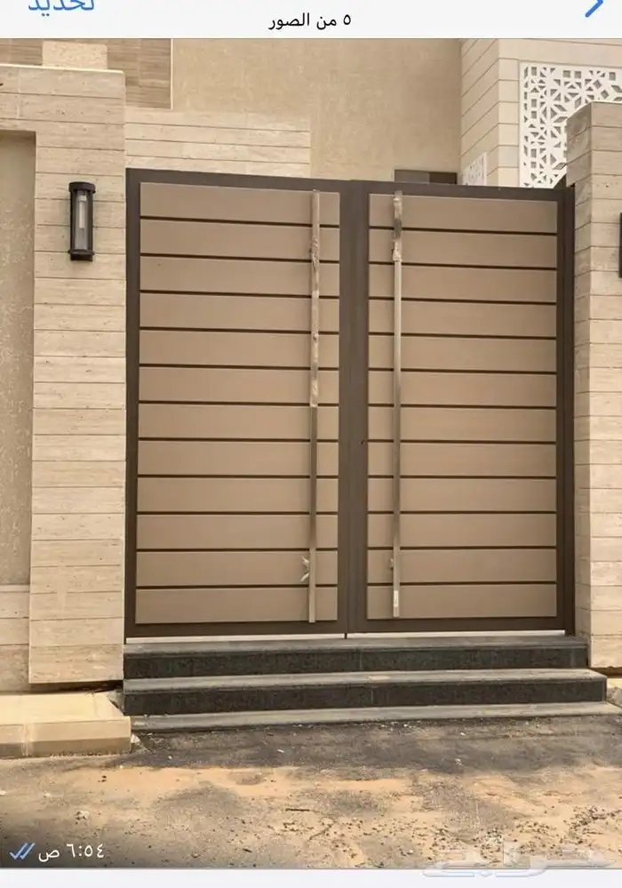 تركيب ابواب بديل خشب الدمام واجهات فلل بديل خشب مضلات 4