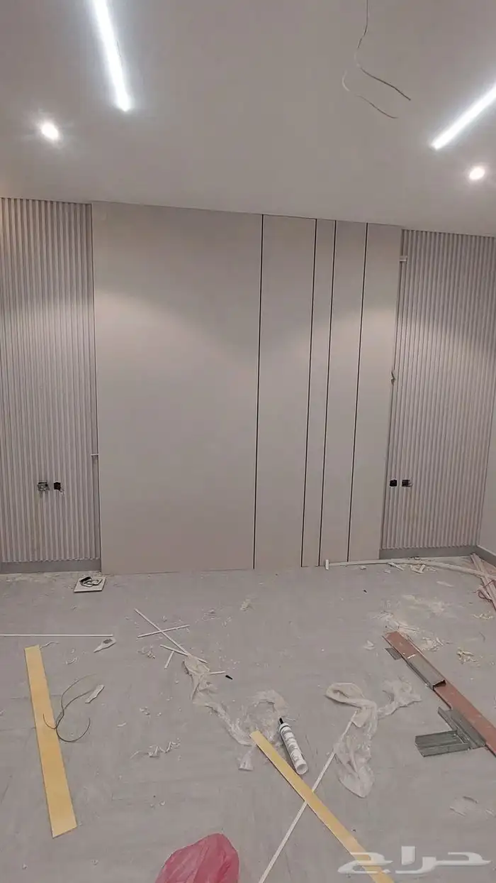 ديكورات جدار خلف ديكور الشاشه بتصميم حديث 3