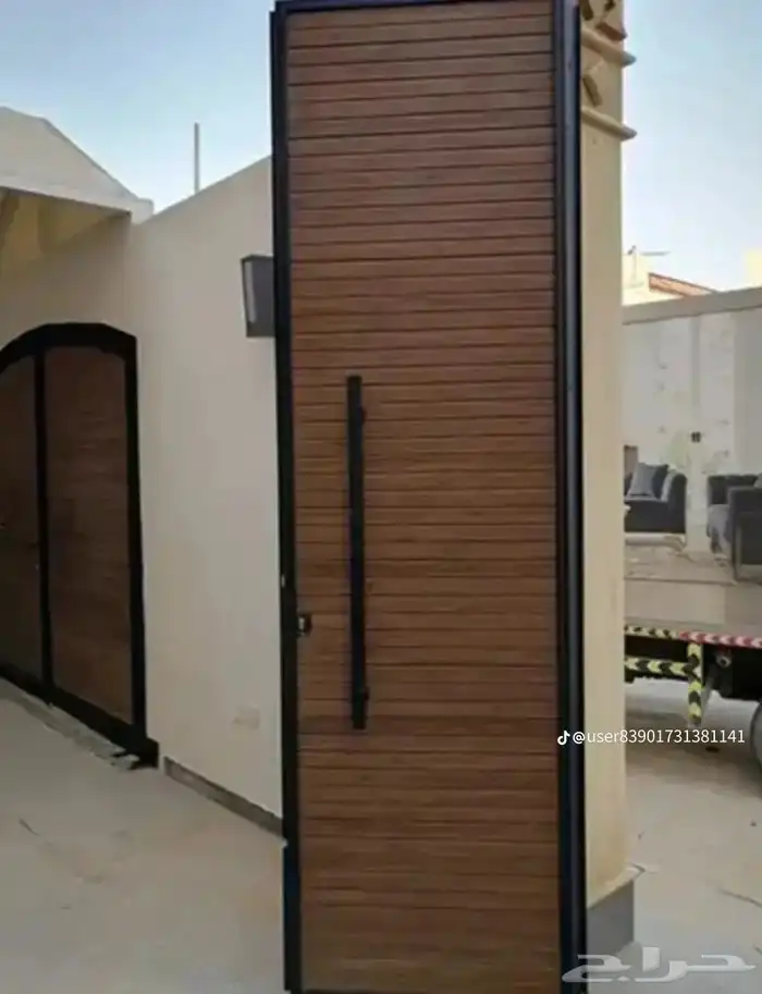 تكسيات أبواب خارجيه  ديكورات_داخليه  بديل  الشيبورد_ديكور  ب 8