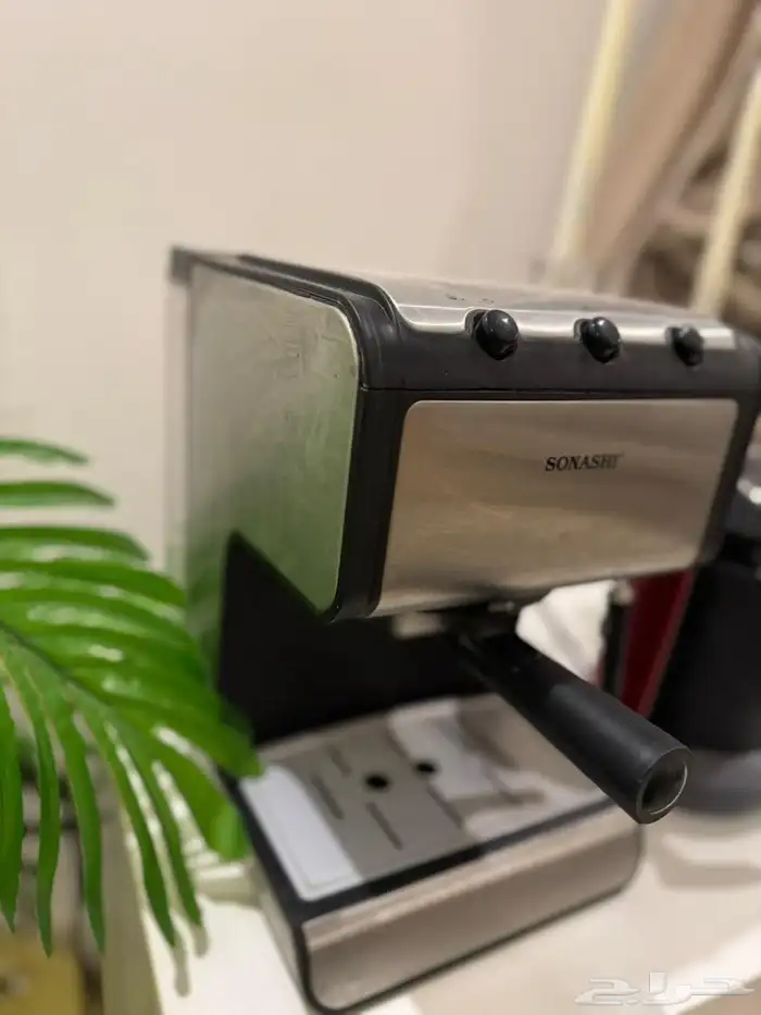 مكينه سبريسو وتفويم الحليب SONASHI 0