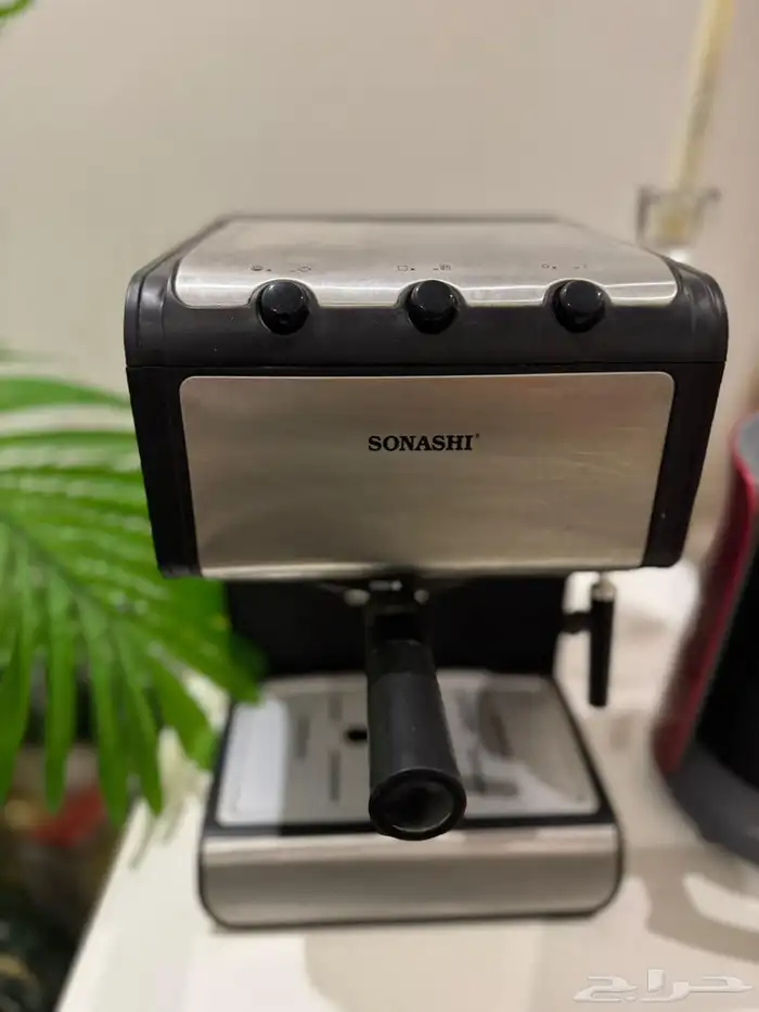 مكينه سبريسو وتفويم الحليب SONASHI 1